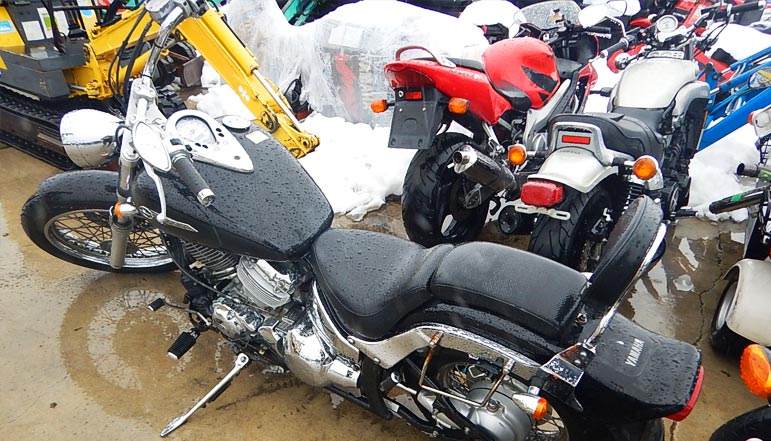 как выглядит мотоцик с аукционов Японии фото