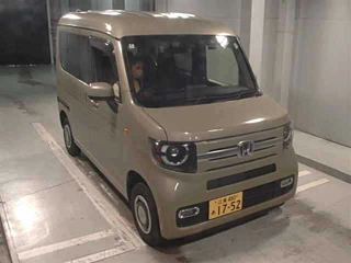 HONDA N VAN 4WD с аукциона Японии