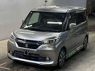 SUZUKI SOLIO Hybrid SV с аукциона Японии