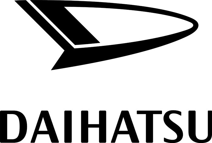логотип японской автомобильной компании daihatsu