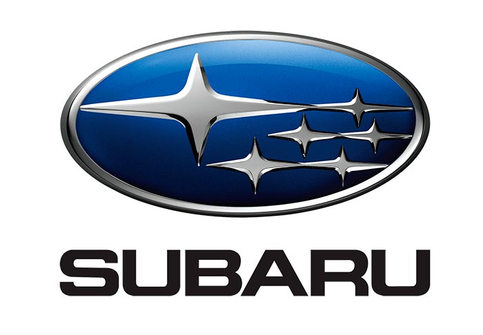 логотип японской автомобильной компании subaru