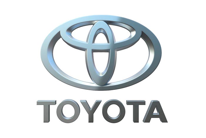 логотип японской автомобильной марки toyota